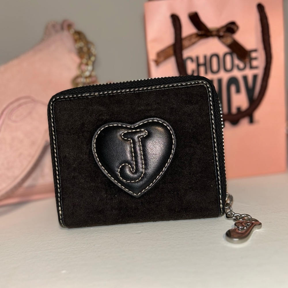 Sold π Vintage Juicy Couture βSome Girls Have All The Juicyβ Wallet (Black) - Picture 6 of 6